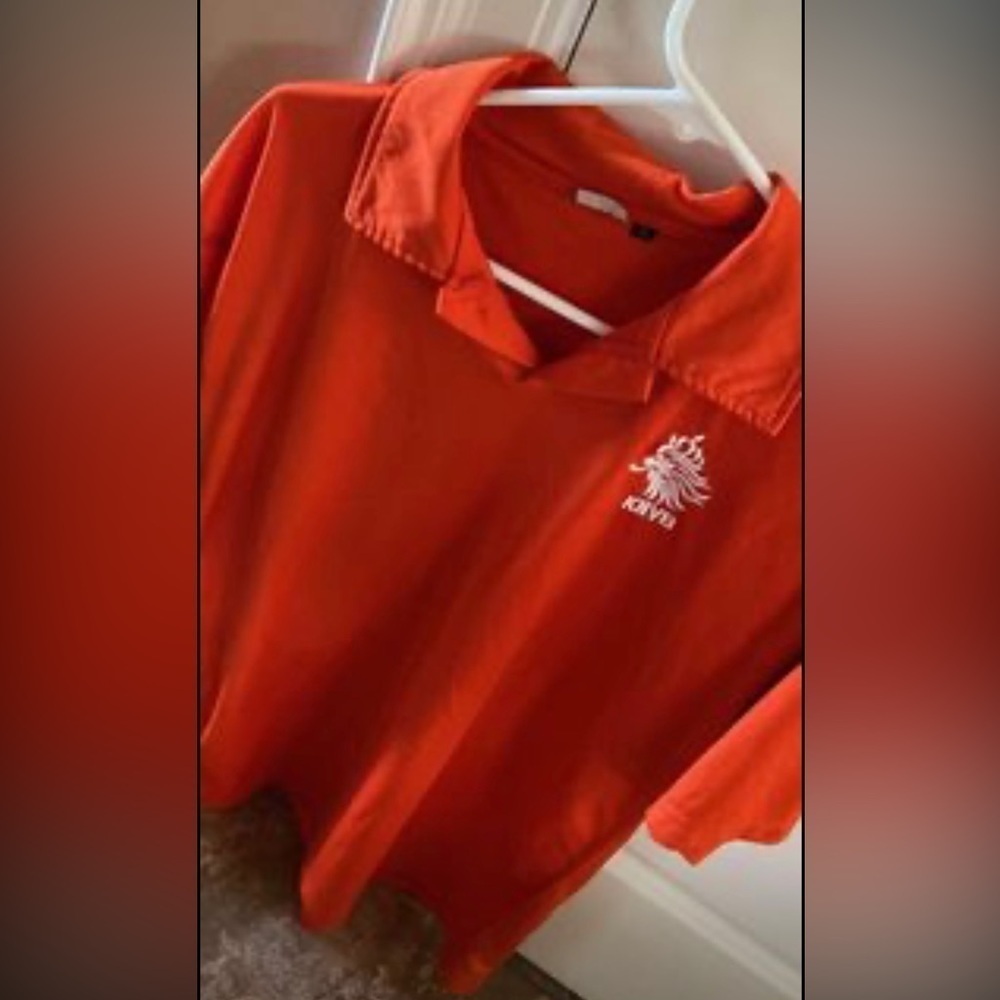 Vintage Netherlands Soccer Jersey Polo XL